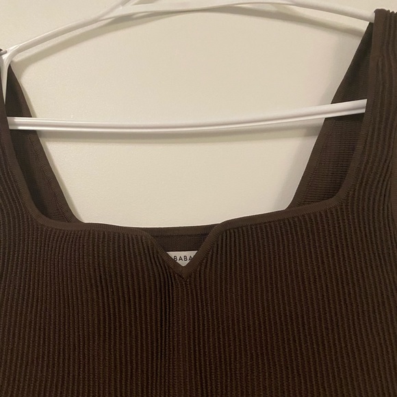 Babaton Sculpt Knit Notch Tank - Picture 6 of 8